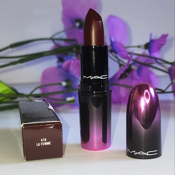 BNIB》MAC 💄 Love Me Lipstick (410 La Femme) - Picture 4 of 6